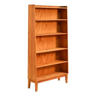 Scandinavian Bookcase in Pine, 1950s For Sale