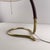 Table Lamp with Brass Base and Lampshade in Wild Silk, Austria, 1950s For Sale - Image 6 of 9