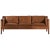 Brown Model 2213 Sofa in Teak and Leather attributed to Børge Mogensen, 1963 For Sale - Image 8 of 8