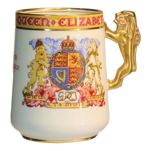 George VI Coronation Commemorative Mug, England 1937 For Sale