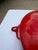 Paint Vintage Dansk Enamel Kobenstyle Paella Pan With Red Handles For Sale - Image 7 of 9