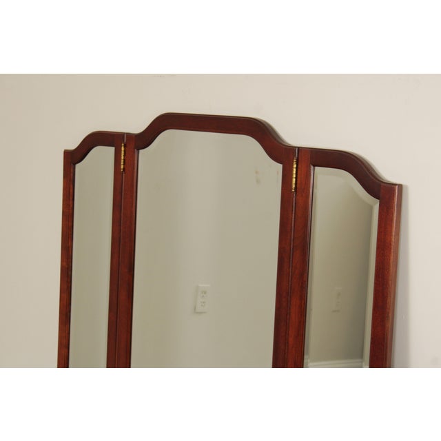 Pennsylvania House Cherry TriFold Dresser Mirror Chairish
