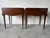 Vintage Mahogany Pembroke Drop-Leaf Nightstands – Pair For Sale - Image 12 of 13