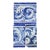 Antique 18th Century Portuguese Blue & White Rococo Scroll Tiles, Baroque Period, Set of 8 For Sale