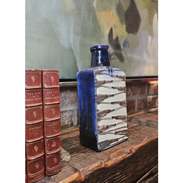 Mid-Century Modern Scheurich Keramik Mid-Century Fat Lava Vase For Sale - Image 3 of 13