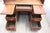 Early 20th Century Roll Top Desk in Oak For Sale - Image 15 of 16