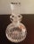 1980s Clear Cut Crystal Perfume or Oil Cruet For Sale - Image 4 of 6