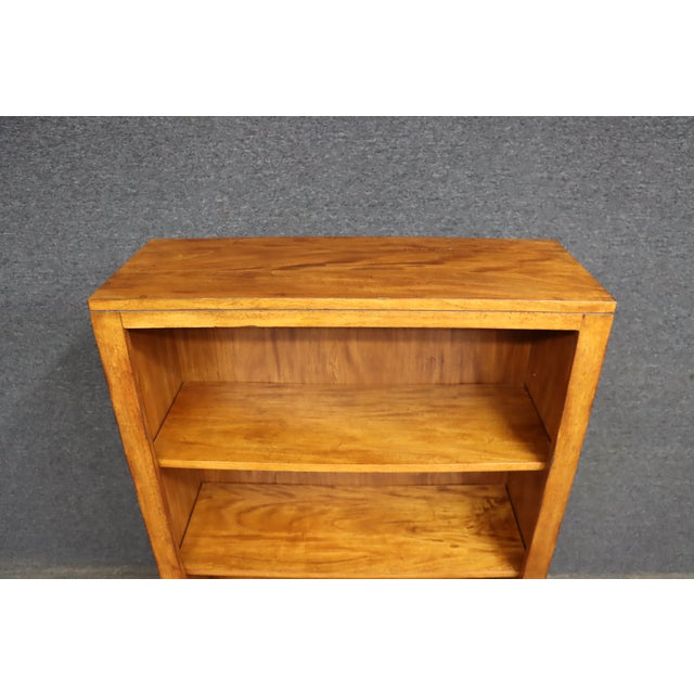 Late 20th Century Ethan Allen Cherry Wood Bookcase For Sale - Image 5 of 12
