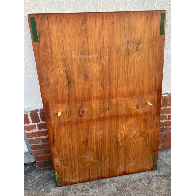 Mid Century Danish Teak Pull Out Dining Table. In the Manner of Ib Kofod Larsen. (1960s) For Sale - Image 11 of 12