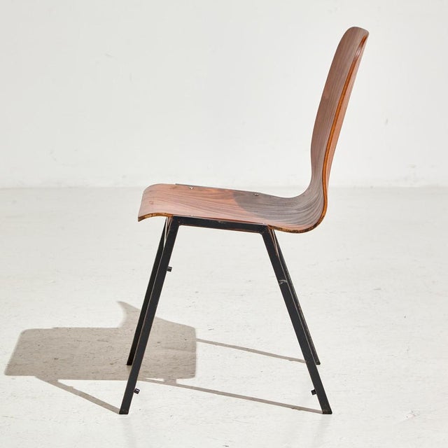 1970s Stackable Beech Chair, 1970s For Sale - Image 5 of 18