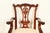 Wood Baker Furniture Style Chippendale Carved Mahogany Dining Chairs, Set of Six For Sale - Image 7 of 16