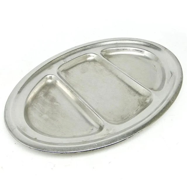 Metal Art Nouveau German Bowl, 1930s For Sale - Image 7 of 7
