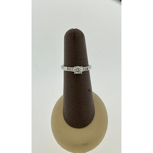 0.75 Carat Diamond Traditional Ring/Band 14 Karat White Gold For Sale - Image 9 of 18