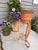 Vintage Mid Century Crespi Style Pencil Reed Rattan Pedestal Bamboo Planter Italian Amazing Vintage Find Pedestal Bamboo...