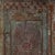 Armoire constructed from an Antique Indian Painted Teakwood Door and Elements, with a beautiful old painted patina and...