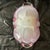 Archimede Seguso Archimede Seguso Murano "Alabastro" Art Glass Bowl Catchall Opalescent Pink and White For Sale - Image 4 of 5