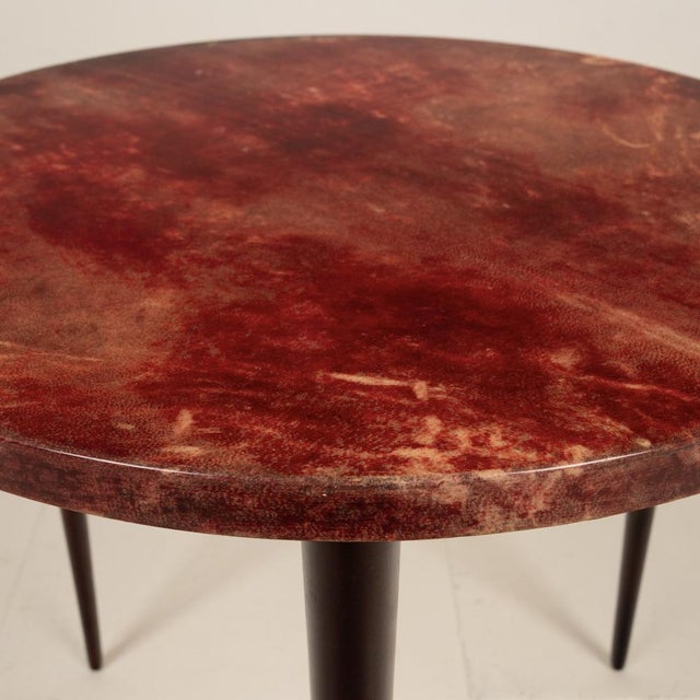 Low Parchment Table by Aldo Tura, 1950s For Sale - Image 17 of 18