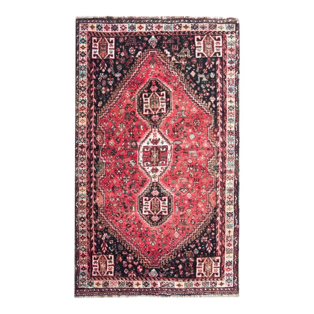 Mid-20th Century Persian Shiraz Rug For Sale