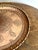 Quality large circular copper and mixed metal tray with marvellous ornate detail to the centre surrounding and to the rim...