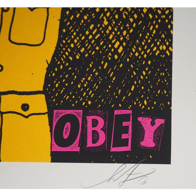 Shepard Fairey, Be Reasonable, Lithograph For Sale - Image 6 of 8