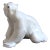 Large Circa 1950 Lomonosov Porcelain Polar Bear Sculpture For Sale