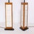 Brown 1960s George Nelson Modernist Table Lamps - a Pair For Sale - Image 8 of 18