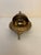 Mid-Century Modern Mid 20th Century Ornate Embossed Brass Roll-Top Caviar Server For Sale - Image 3 of 9