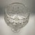 Transparent Vintage Polish 24% Lead Crystal Candle Holder Goblet Hand Cut Diamond Pattern 9" For Sale - Image 8 of 11