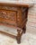 Spanish Carved Wood Sideboard With Floral Decoration, Mid-20th Century For Sale - Image 6 of 18