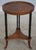 Age: Approx. 30 Years Old Details: Regency Style Mahogany Gallery Top Bamboo Form Legs Fine Carved Details High Quality...