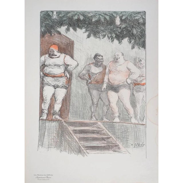 Henri Gabriel Ibels, Swimmers, 1897, Original Lithograph For Sale - Image 10 of 10