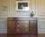 1940s 1940s Vintage Mahogany Neoclassic Buffet Sideboard For Sale - Image 5 of 11