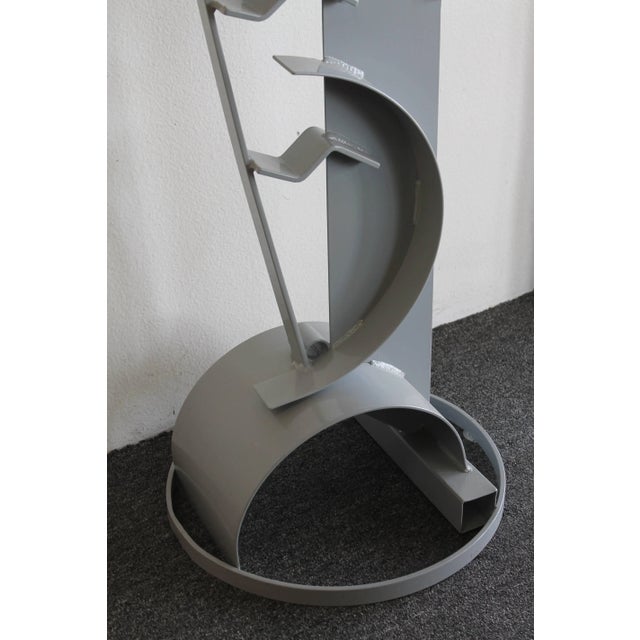 Metal Three Custom Pedestals For Sale - Image 7 of 10