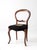 Victorian Antique Victorien Balloon Back Chair With Floral Needpoint Upholstery For Sale - Image 3 of 15