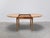 Brown Round Extendable Dining Table in Oak by Van Den Berghe-Pauvers, 1970s For Sale - Image 8 of 16