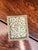 Mid 20th Century Carved Stone (Possibly Jade) Trinket Box With Brass Frame and Wood Interior For Sale - Image 4 of 4