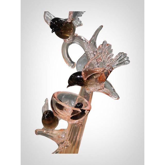 Murano Sculpture by Pino Signoretto Representation Murano Gl, 1970s For Sale - Image 9 of 18