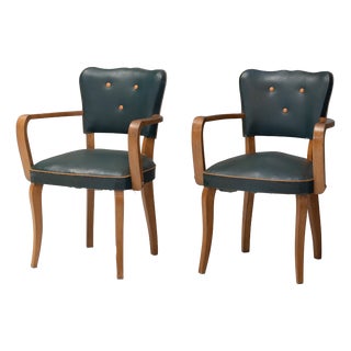 Bridge Chairs, 1950s, Set of 2 For Sale
