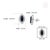14k White Gold 3.32ct Marquise Blue Sapphire & Diamond Earrings- 2 Pieces For Sale - Image 10 of 14