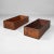 Industrial Italian Wooden Rectangular Boxes, 1920s, Set of 2 For Sale - Image 16 of 16