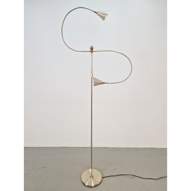 Modernist No Name Terra Floor Lamp from Catellani & Smith, 1980s For Sale - Image 10 of 13