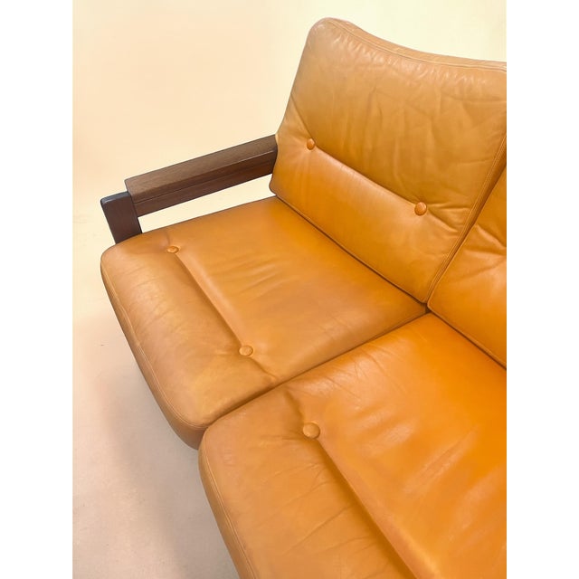 Vintage Danish Frame Sofa, 1970s For Sale - Image 13 of 14