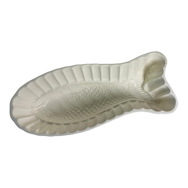 Vintage Waechtersbach Ceramic Fish Mold For Sale
