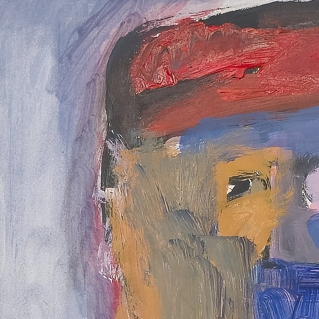 Abstract Head Inside - Virginia Cohn Parkum, C. 1980s For Sale - Image 3 of 8