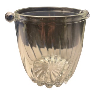 Vintage Crystal Ice Bucket For Sale