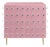 Murano Italian Pink Cabinet from Justfurnituress SRL For Sale