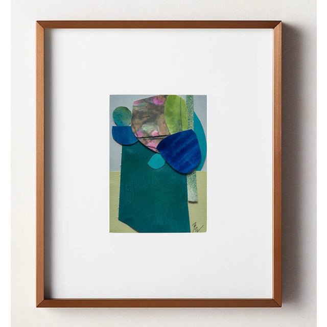 "Petal" is an original mixed media collage on paper by Zac Woodiel. This is one of eight pieces in the "Petal" series....