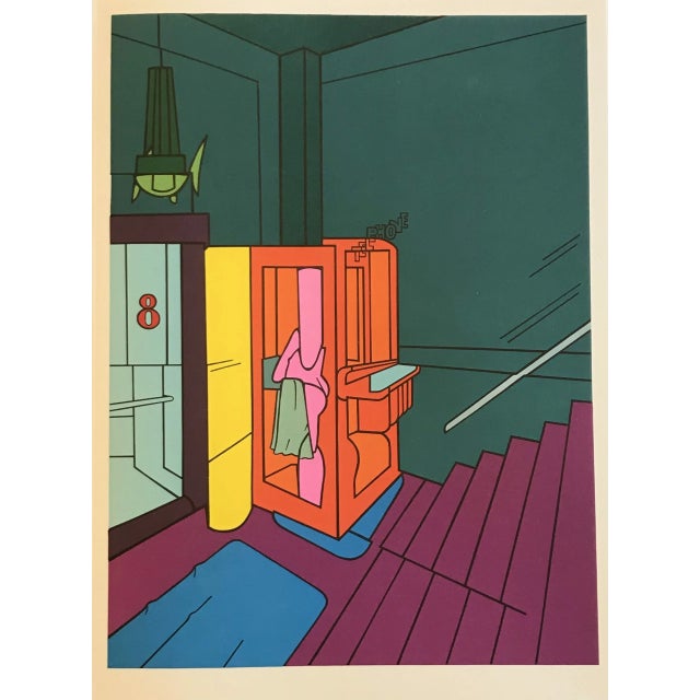 Artist: Valerio Adami Country: Italy Title: Untitled – DM07188 Medium: Original Lithograph Marks: Not signed or numbered...