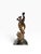 Stone Antique French Bronze & Marble Art Nouveau Clock Set - La Nuit Madrassi For Sale - Image 7 of 7
