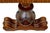 Vintage Scandinavian Carved Walnut Desk, 1920 For Sale - Image 11 of 13